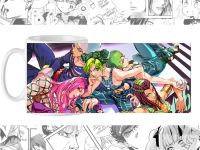 Чашка ДжоДжо Джолін Куджо, Ермес, Фу Файтерс Jojo's Bizarre Adventure cup-00793 