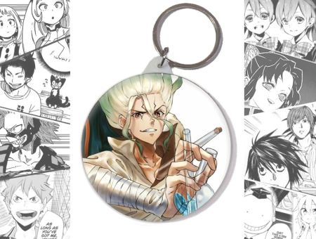Брелок Доктор Стоун аніме Dr Stone BR-58-001176