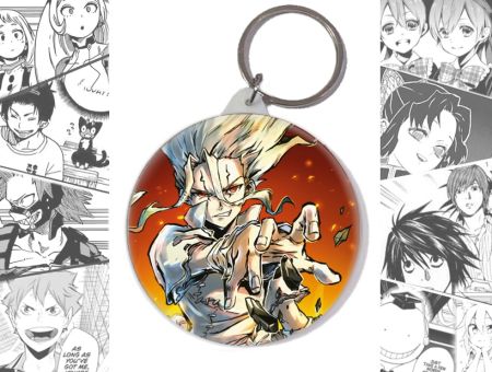 Брелок Доктор Стоун аніме Dr Stone BR-58-001180