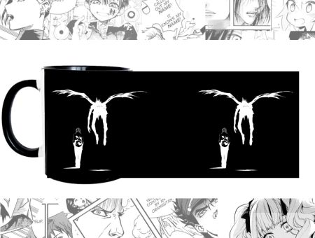 Чашка Зошит смерті Death Note cup-922-00645 з зображенням Лайт Яґамі , Рюк, кольорова