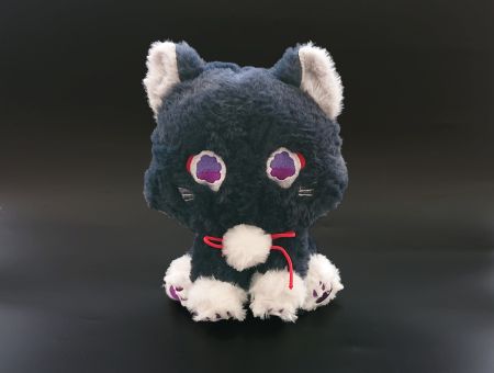 Сувенір плюшева іграшка Скарамучча Кіт 25*18см Геншин Імпакт Genshin Impact 