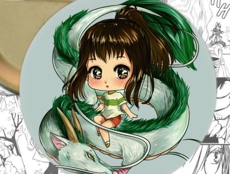 Значок аніме Віднесені примарами Spirited Away 000710