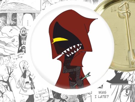 Значок Lobotomy Corporation Корпорація Лоботомія 44-004199 Круглий