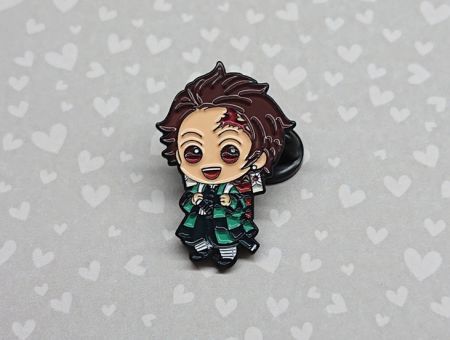 ПИН-0013-10 Танджіро Demon Slayer фігурний з застібкою-піном 