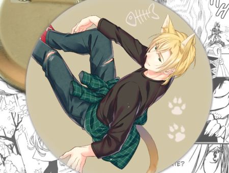 Значок Banana Fish Бананова риба 001575